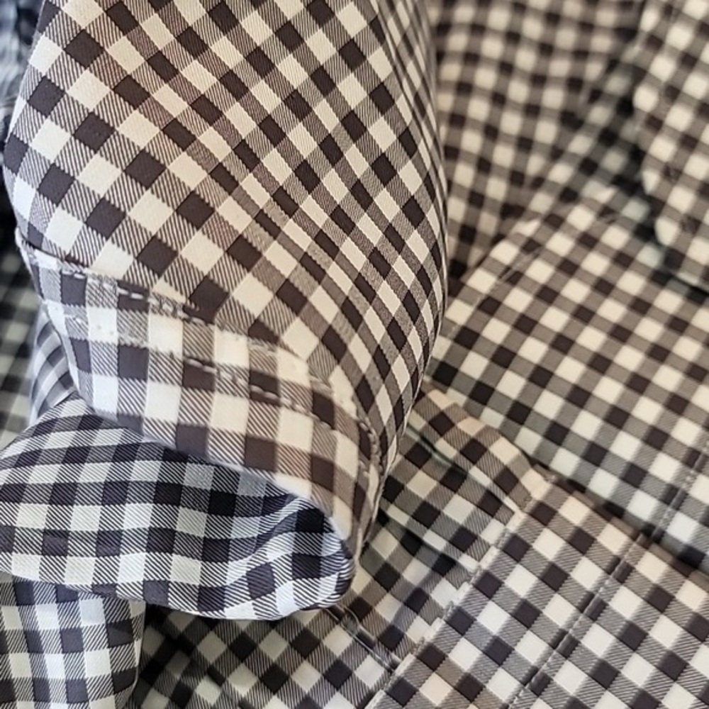 Canali button-down micro plaid Shirt - Picture 4 of 5